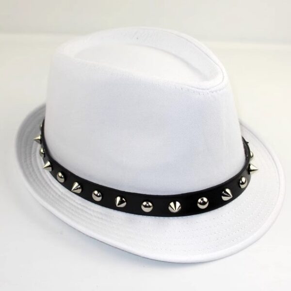 Fedora Hat with Studded Black Band