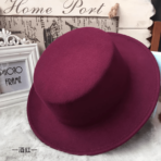 Felt Hat with Wide Brim