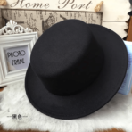 Felt Hat with Wide Brim