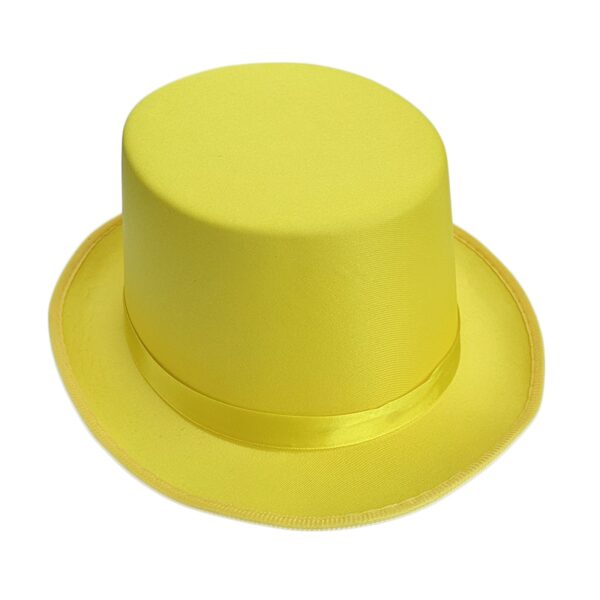 Top Hat with Satin Ribbon