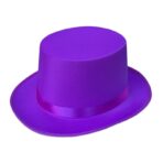 Top Hat with Satin Ribbon