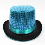 Top Hat with Satin Trim