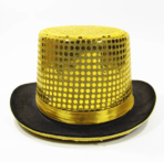 Top Hat with Satin Trim